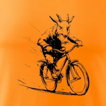 Drsný kozel na kole