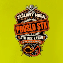 Záříjový model -  stk bez závad