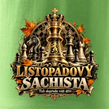 Listopadový šachista se zlatým králem