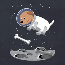 Pes ve vesmíru (Hana-creative)