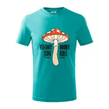 Všechny houby jsou jedlé