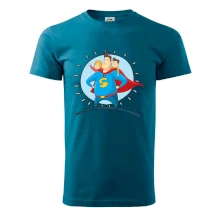Táta superman - holka a kluk