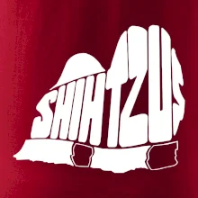 Shih-tzu - nápis v těle