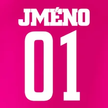 Florbalový  dres - vlastní jméno a číslo