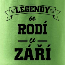 Legendy se rodí v září