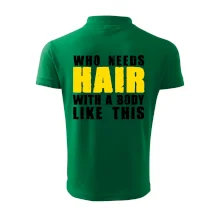 Who Needs Hair With A Body Like This