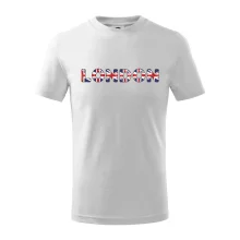 Nápis London vlajka