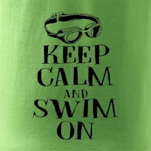 Keep calm and swim on