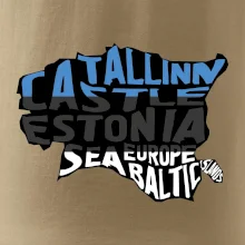 Mapy - názvy měst - Estonsko