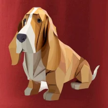 Baset slepený z papíru