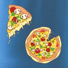 Pizza + Pizza kousek