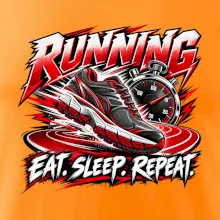 Běžecká bota se stopkami eat sleep repeat