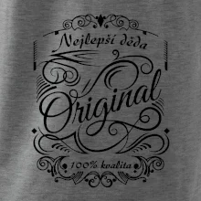 Vintage nejlepší deda 100% kvalita