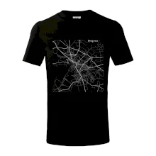 Černobílá mapa Znojmo