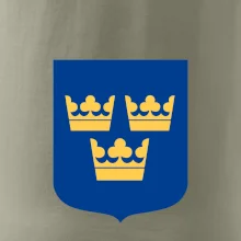 Švédský znak tři korunky velký