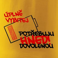 Úplně vybitej potřebuju hned dovolenou