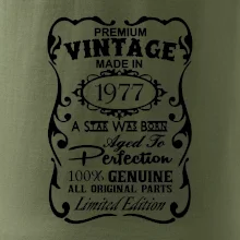 Vintage Etiketa - 1977