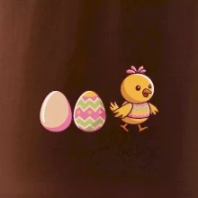 Evoluce vajíčka - velikonoce - kuře