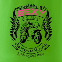 Nesnáším být sexy - motorkářka (motorka)