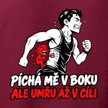 Běžec píchá mě v boku