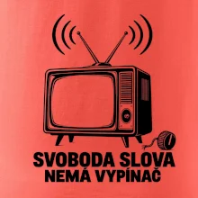 Svoboda slova nemá vypínač retro televize