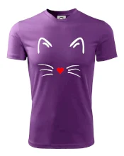 Kočka - srdce místo nosu