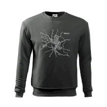 Černobílá mapa Blatná