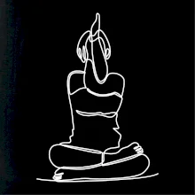 Jóga v sedu jedním tahem