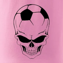 Fotbal lebka míč