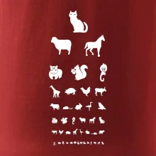 Oční test zvířatka