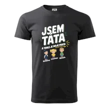 Jsem táta a tohle je moje parta  (obrázky a jména dětí)