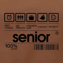 Čárový kód senior