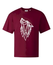 Geometrie - vlk - vyjící