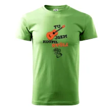 Tu kytaru jsem koupil kvůli tobě