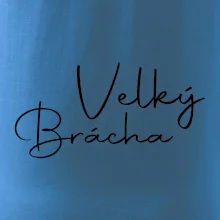 Velký brácha - nápis na zádech