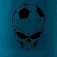 Fotbal lebka míč