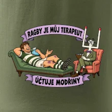 Ragby je můj terapeut, účtuje modřiny