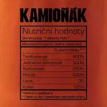 Nutriční hodnoty - Kamioňák