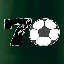 Fotbal kulaté narozeniny 70