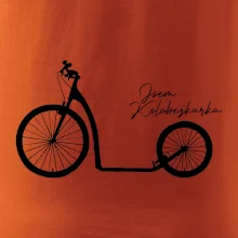 Jsem koloběžkářka velké a malé kolo