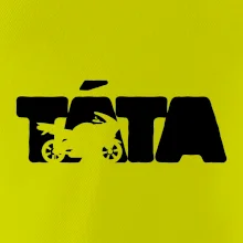 Táta nápis - motorka supersport