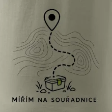 Mířím na souřadnice minimalistická trasa