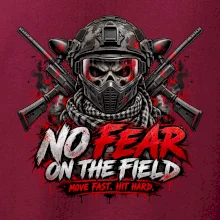 Lebka bojovníka no fear paintball