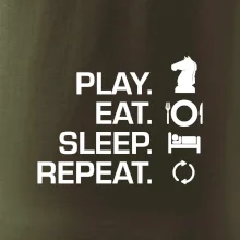 Eat sleep play - šachy