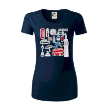 Velká Británie - kreslené ikonky