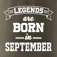 Legends are born in September