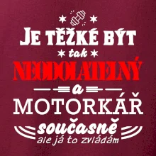 Je těžké být tak neodolatelný - motorkář