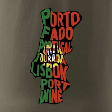 Mapy - názvy měst - Portugalsko