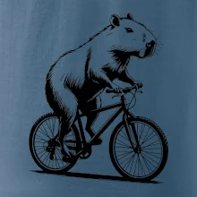 Kapybara na kole černá