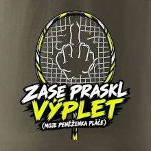 Badminton prasklý výplet